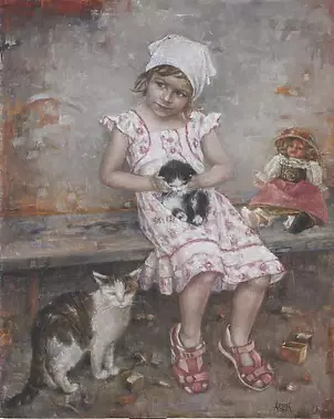Alina Sibera - Zabawa z kotkiem 