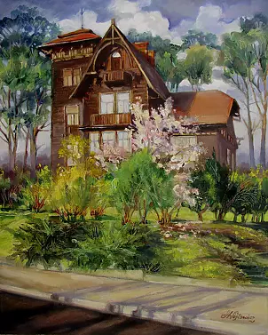 Małgorzata Wójtowicz Cichoń - Historical villa - Kalwaria Zebrzydowska