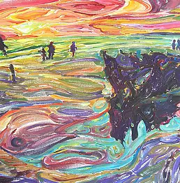 Anatoliy Rudnytskyy - Sunset on the Atlantic - 2009