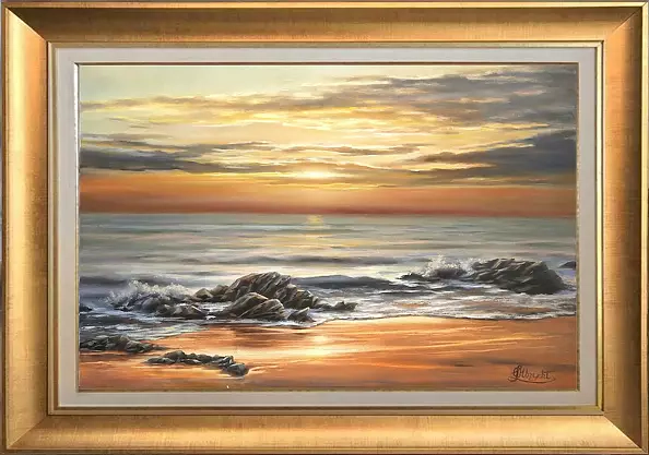 Lidia Olbrycht - Zachód Słońca nad Morzem