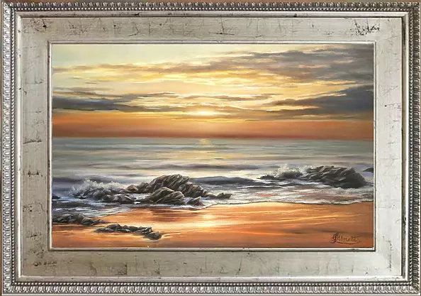 Lidia Olbrycht - Zachód Słońca nad Morzem