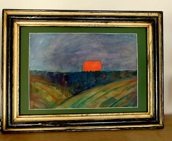 Katarzyna Brodowska - Zachód słońca