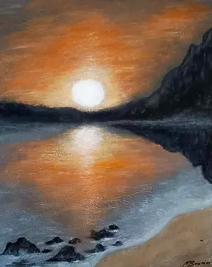 Maria Bronisz - The sunset