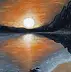 Maria Bronisz - Zachód słońca