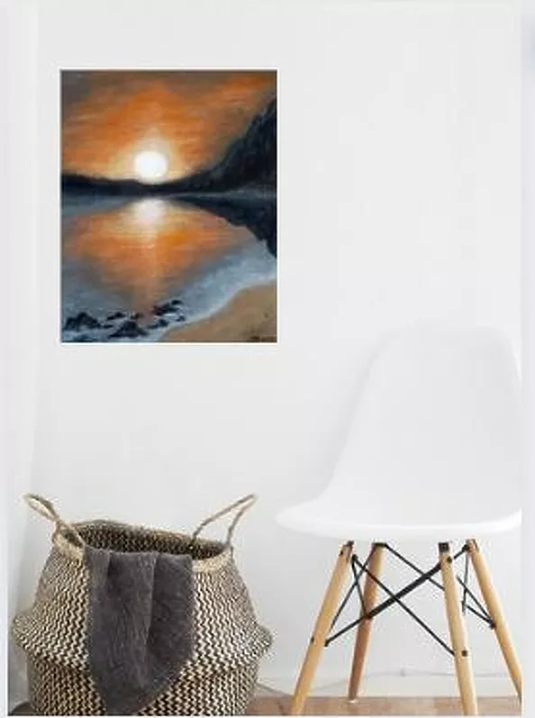 Maria Bronisz - Zachód słońca