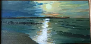   - Sunset over the sea - Grodno II - 2016