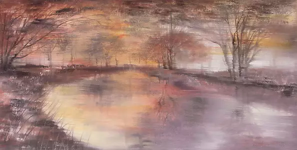 Mariola Świgulska - Sunset over the backwaters