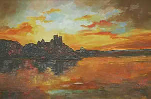 Teresa Mrugacz - Sunset in Niedzica