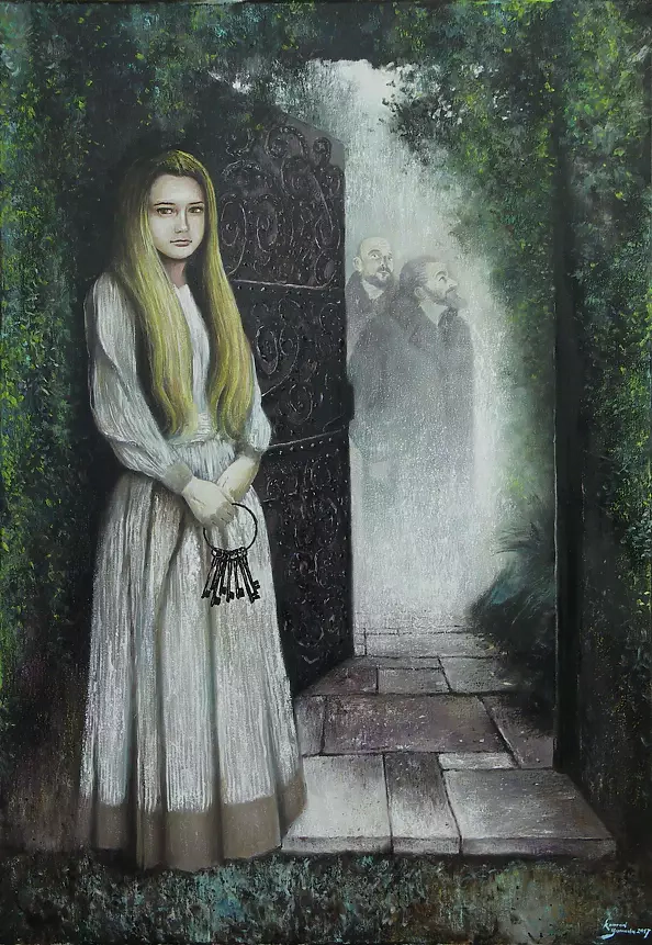 Konrad Hamada - "Enchanted gate"