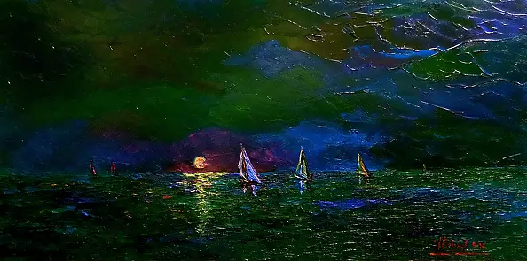 Jerzy Stachura - Enchanted night