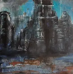 Paula Staniec, Zaczniemy na nowo, Obraz akrylowy - płótno, 100 x 50