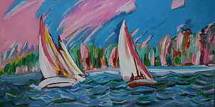 Mariola Paulina Żylińska Jestadt - Żagle