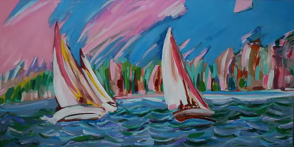 Mariola Paulina Żylińska Jestadt - Żagle