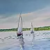 Zdzisław Rutkowski - Sails on Lake Necko II