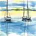 Bożena Ronowska - Sailboats