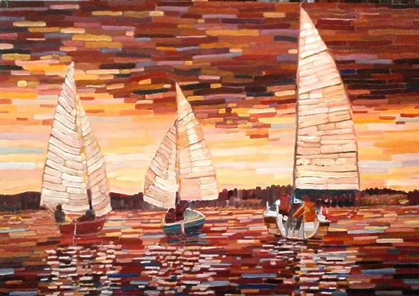 Iwona Bobrycz - Sailboats