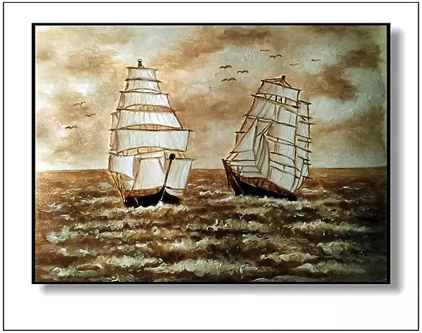 Jolanta Dusza - Sailboats