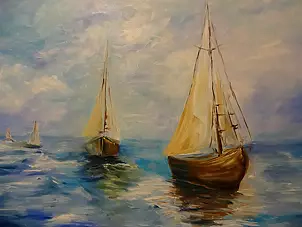 Maria Sularz - Sailboats