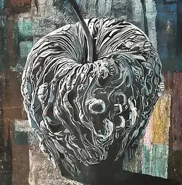 Dariusz Górski, Запретный плод III, Пастель - картон/цупкий картон, 70 x 100