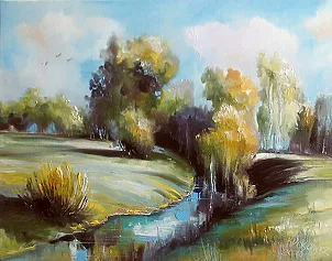 Krzysztof Kłosowicz - "River Bend II"
