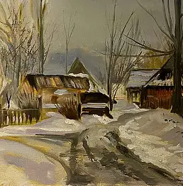 Dariusz Kaleta, Zakopane, Ölbild - Leinwand, 70 x 50