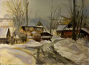 Dariusz Kaleta, Zakopane, Ölbild - Leinwand, 70 x 50