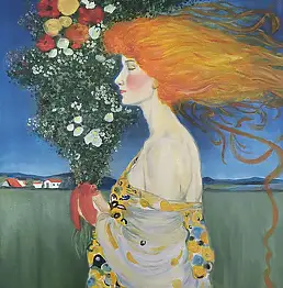 Anna Grudzien, Capriccioso , Quadro a olio - tela, 40 x 50