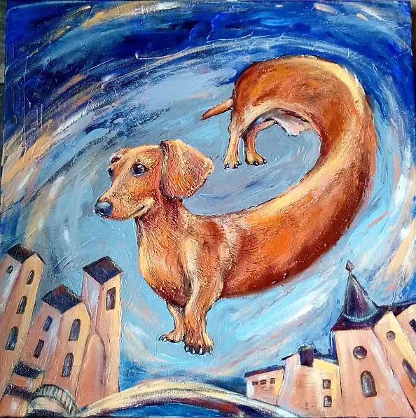 Krystyna PALCZEWSKA - Zakręcony jamnik