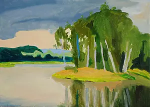 Paweł Cabanowski - Lagoon in Krasnobrodzie