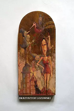 Krzysztof Łozowski - Courting Bird POktaka Aloysius