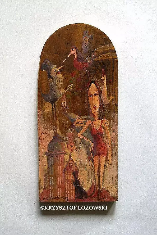 Krzysztof Łozowski - Courting Bird POktaka Aloysius