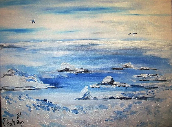 LUCYNA Wiech - Frozen lake