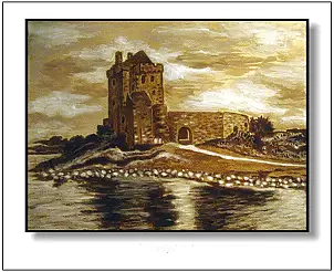 Jolanta Dusza - Zamek  Dunguaire, Irlandia