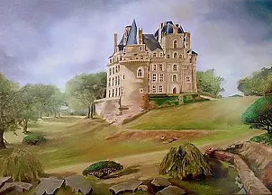 Teresa Kopańska - "Castle on the Loire"
