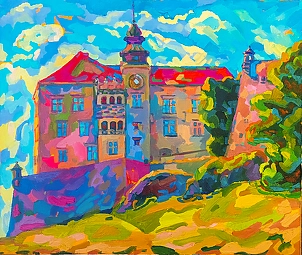 Anastasiia Kurkova - Pieskowa Skała Castle