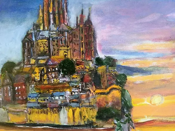 Krystyna Mościszko - Zamek Saint Michel