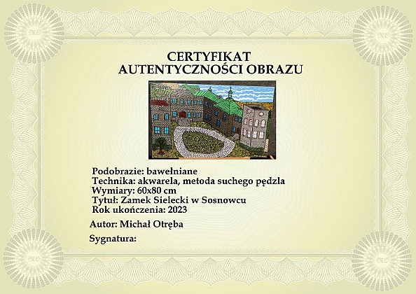 Michał Otręba - Sielecki castle in Sosnowiec, Poland