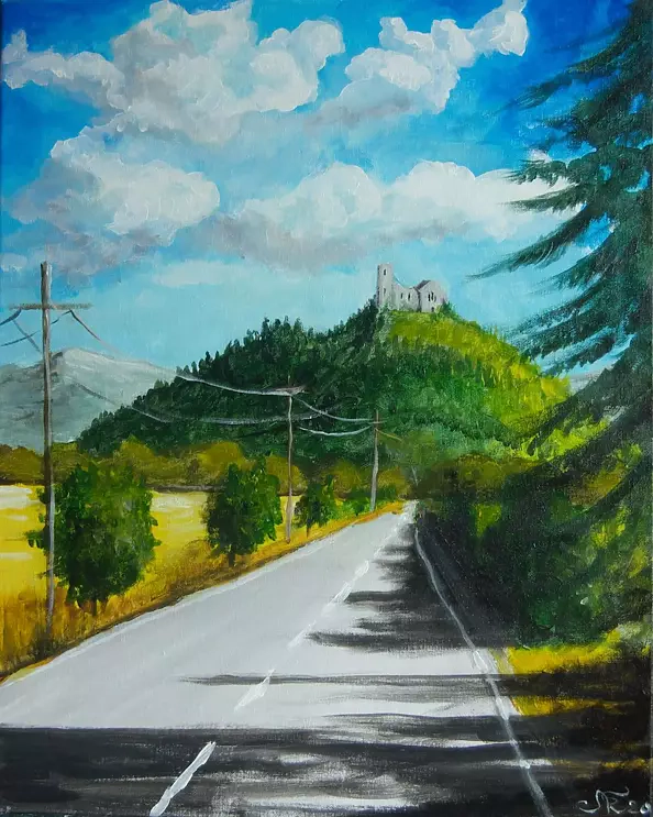 Ryszard Niedźwiedzki - Castle on the route