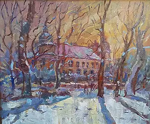 Edward Kociański - Castle in Baranow Sandomierski