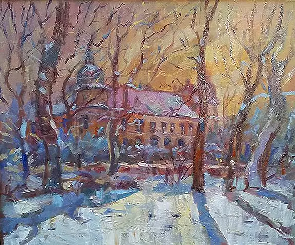 Edward Kociański - Castle in Baranow Sandomierski