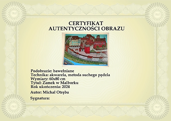 Michał Otręba - Zamek w Malborku