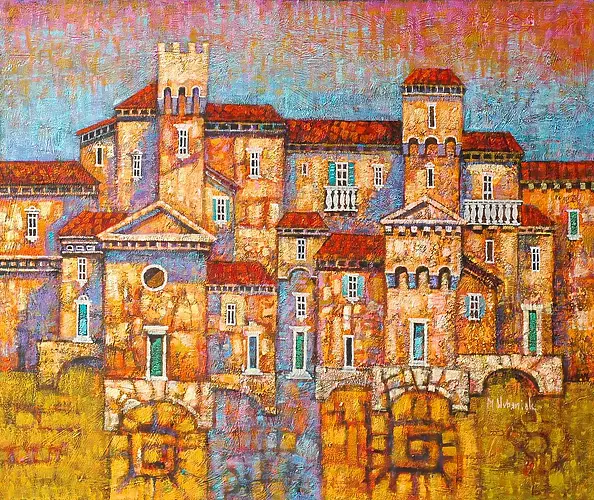 Maciej Urbaniak - Castle in Tuscany II