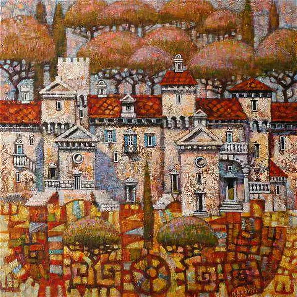Maciej Urbaniak - Castle in Tuscany
