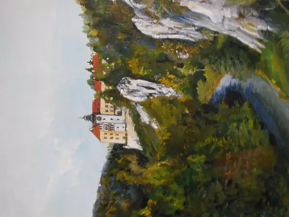 Urszula Wasinska - Castle in Pieskowa rock