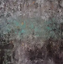 Kamila Ossowska, Zamieć, Obraz akrylowy - płótno, 80 x 80