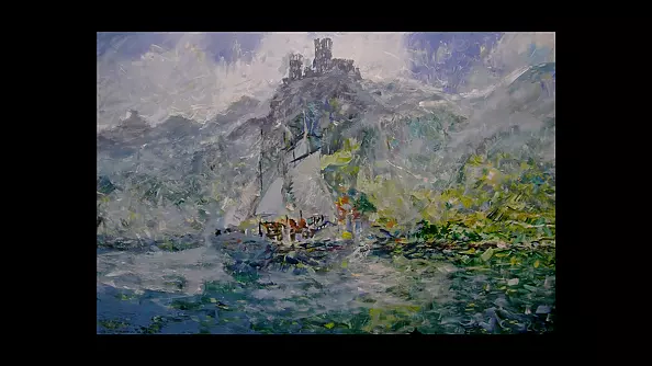 Eryk Maler - Zamki w chmurach, 120x80