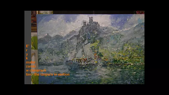 Eryk Maler - Zamki w chmurach, 120x80