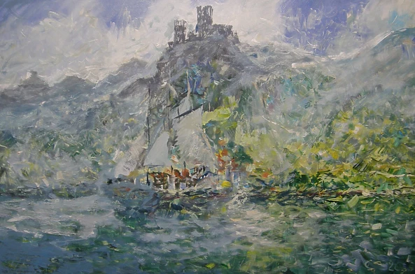 Eryk Maler - Zamki w chmurach, 120x80