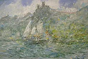 Eryk Maler, Weather, Oil painting - canvas, 120 x 80