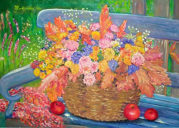 Jadwiga Rudnicka - thoughtfulness autumn